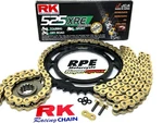2007-25 Honda CBR600RR Gold Rk 525 Xre Supersprox 15/43T Chain And Sprockets Kit. Fixed Price $234.95.