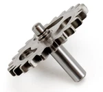 Kawasaki 125, 2003-2005, Water Pump Shaft With Gear 13234-1117. Fixed Price $44.99.