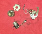 Yamaha 1999 Shift Lever 2, Segment, Plate Stopper. Fixed Price $23.99.