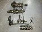 1983-84 Honda XL200R Transmission Gears Drum Shift Shaft. Fixed Price $164.00.