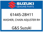 Suzuki Oem Part 61445-28H11 Washer,chain Adjuster Rh. Fixed Price $46.26.