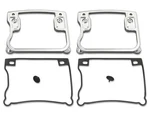 Rocker Box Cover D-ring Set Chrome For Harley-davidson. Fixed Price $122.99.