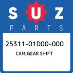 25311-01D00-000 Suzuki Cam,gear Shift 2531101D00000, New Genuine Oem Part. Fixed Price $144.84.