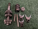 2005 Honda CRF250R Transmission Main Gear Shift Forks And Drum. Fixed Price $70.00.