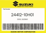 Suzuki Genuine Dog, Sliding 24412-10H01. Fixed Price $26.41.