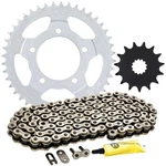 Sprocket Chain Set For Suzuki SV650S 15/44 Tooth 525 Rear Front Combo Kit. Fixed Price $74.95.