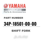 Yamaha Genuine Oem Parts Shift Fork 34P-18501-00-00 YZ450F. Fixed Price $98.14.