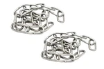 Pcs Stainless Steel Safety Chains 40IN X 0.20IN Long Link Rings. Fixed Price $31.99.