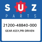21200-48840-000 Suzuki Gear Assy,pri Driven 2120048840000, New Genuine Oem Part. Fixed Price $478.63.