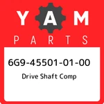 6G9-45501-01-00 Yamaha Drive Shaft Comp 6G9455010100, New Genuine Oem Part. Fixed Price $456.98.