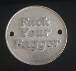 Custom Harley Points Ignition Cover F**k Your Bagger Shovelhead Evo Sportster. Fixed Price $24.95.