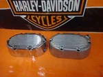 Harley Big Twin Choice Used Of Oem 370-87 Chrome/plain Transmission End Cover. Fixed Price $16.97.