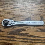 Craftsman Usa Vt 44811 3/8" Drive 7" Quick Release Ratchet Forged. Fixed Price $16.00.