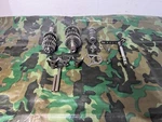 09-12 Honda CRF450R Transmission Gearbox Main Counter Shaft Shift Forks Assembly. Fixed Price $249.00.