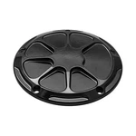 Choppers Fusion Derby Cover Decadent Black Powdercoat LA-F430-00B. Fixed Price $95.00.