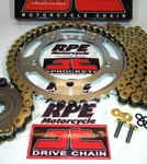 2009-2017 Yamaha FZ-6R FZ6R Jt Z3 Gold 520 X-ring Oem Chain And Sprockets Kit. Fixed Price $159.99.
