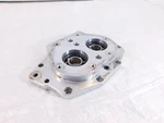 Harley Evo Electra & Tour Glide Polished Transmission Trap Door Bearing Housing. Fixed Price $149.95.