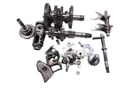 87 Honda TRX250X Transmission Shift Forks & Drum. Fixed Price $199.99.