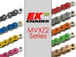 Ek Chain MVXZ2 Qx-ring 525 Pitch -130 Links Gold. Fixed Price $229.95.