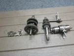 1980 Yamaha GT80 Gtmx Transmission Main Counter Shaft Gears Drum Forks. Fixed Price $49.99.