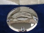 Chrome Domed Derby Cover Harley Twin Cam 1999-2017 Hole Rep # 25416-99A. Fixed Price $23.95.
