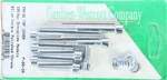 Gardner-wescott Transmission Side Cover Set Polished P-88-38. Fixed Price $29.40.