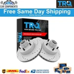 New Front Drilled Slotted G-coated Disc Brake Rotor Pair For 70-78 Chevrolet Gmc. Fixed Price $164.16.