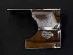 Harley Davidson Chrome Bar & Shield Engine Transmission Interface Cover 66003-99. Fixed Price $133.00.